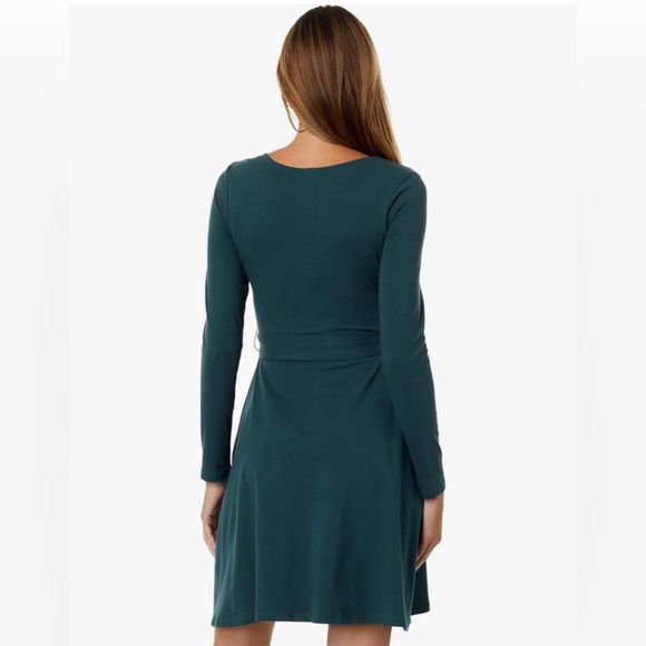 NWT Pact Organic Cotton Fit & Flare Ballet Dress- Mineral Size Small - Picture 7 of 7